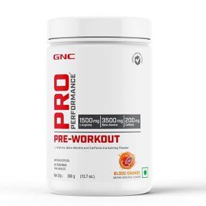 gnc pro performance pre workout | 360 gm | 30 servings | boosts pump & energy