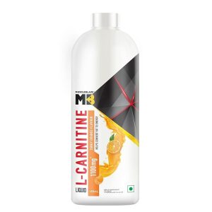 muscleblaze liquid l carnitine 1100mg (tangy orange, 450ml, 30 servings) | helps convert fat into energy