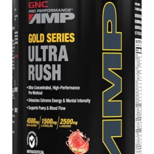GNC AMP Gold Series Ultra Rush Pre-Workout
