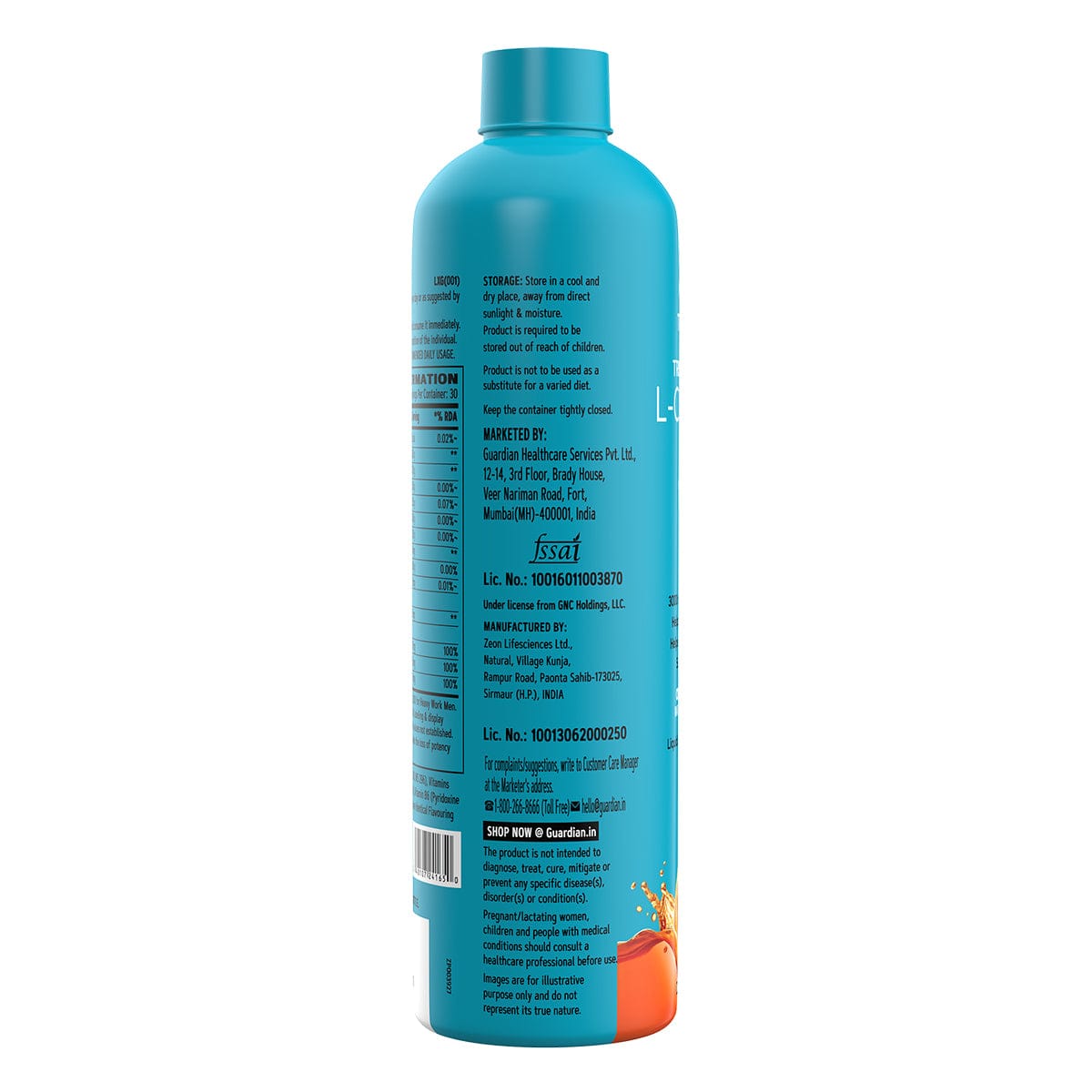 GNC Liquid L-Carnitine 3000mg | Triple Strength Formula | Converts Fat to Energy & Supports Lean Muscle | Fast-Acting for Weight Loss & Recovery | 450 ML | 30 Servings | Orange - Image 3